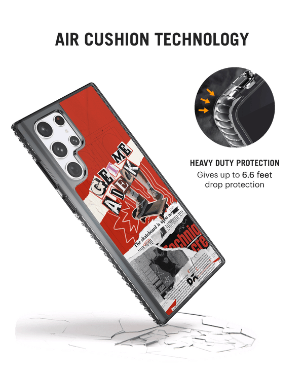 DailyObjects Get Me A Deck Stride 2.0 Case Cover For Samsung Galaxy S23 Ultra