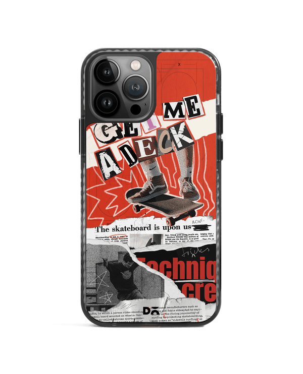 DailyObjects Get Me A Deck Stride 2.0 Phone Case Cover For iPhone 14 Pro Max