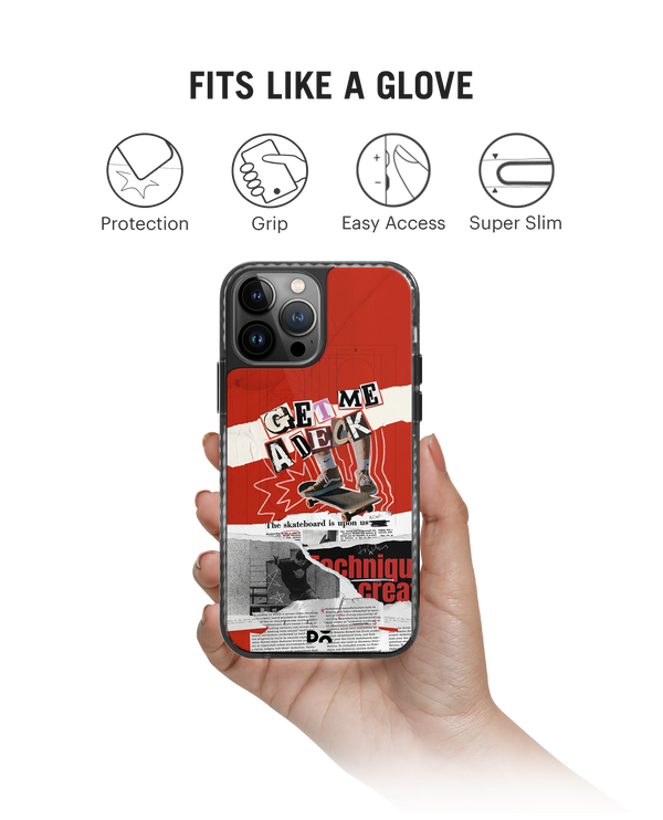 DailyObjects Get Me A Deck Stride 2.0 Phone Case Cover For iPhone 15 Pro