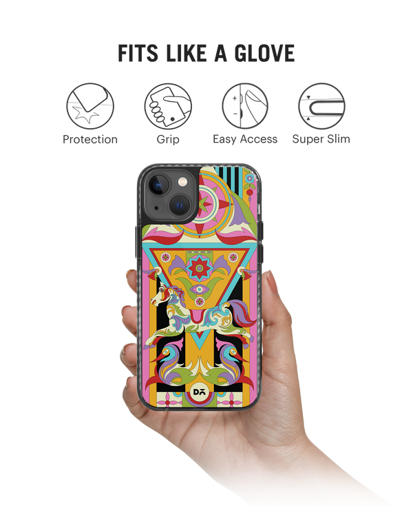 DailyObjects Ghoda Mela Stride 2.0 Phone Case Cover For iPhone 15 Plus