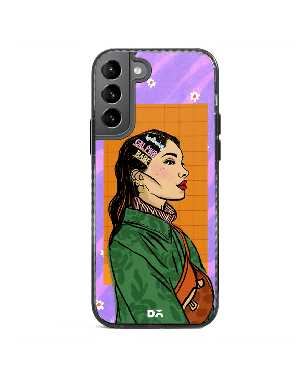 DailyObjects Girl Power Babe Stride 2.0 Case Cover For Samsung Galaxy S21