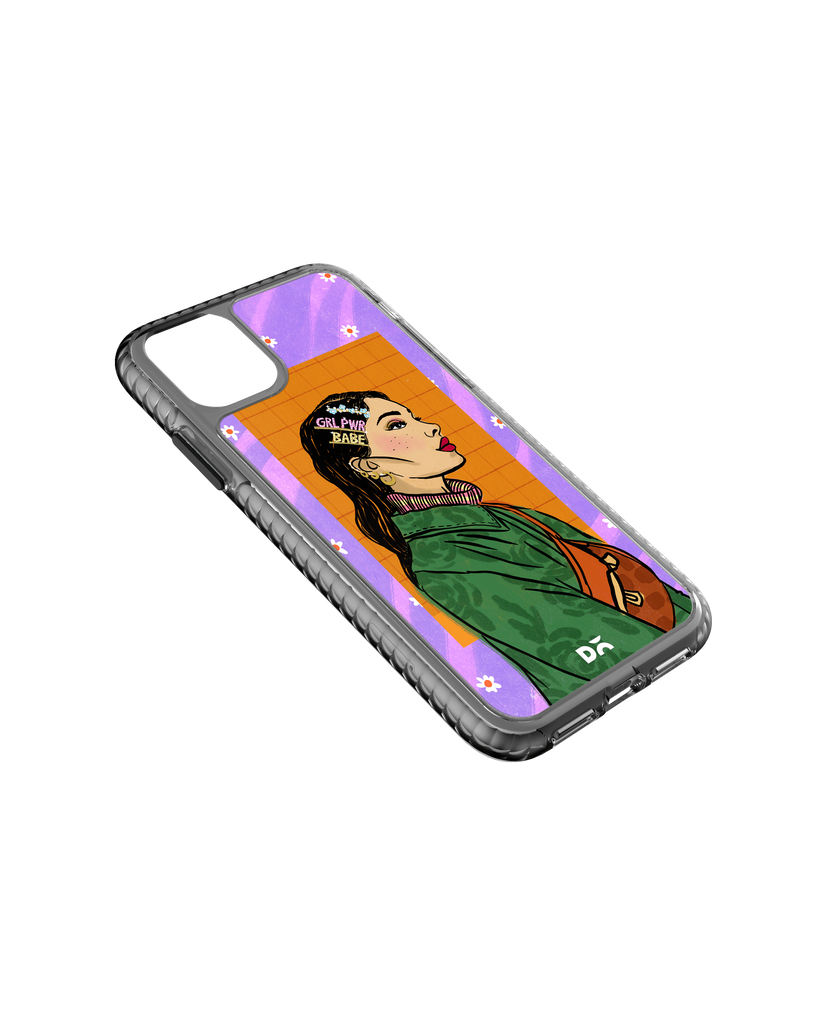 DailyObjects Girl Power Babe Stride 2.0 Case Cover For iPhone 11