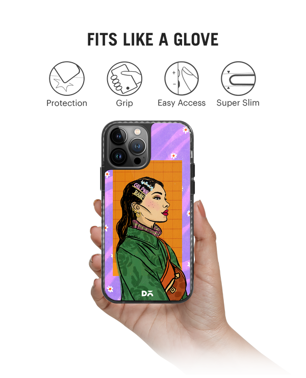 DailyObjects Girl Power Babe Stride 2.0 Phone Case Cover For iPhone 15 Pro Max