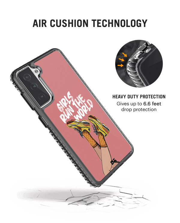 DailyObjects Girls Run The World Stride 2.0 Case Cover For Samsung Galaxy S21