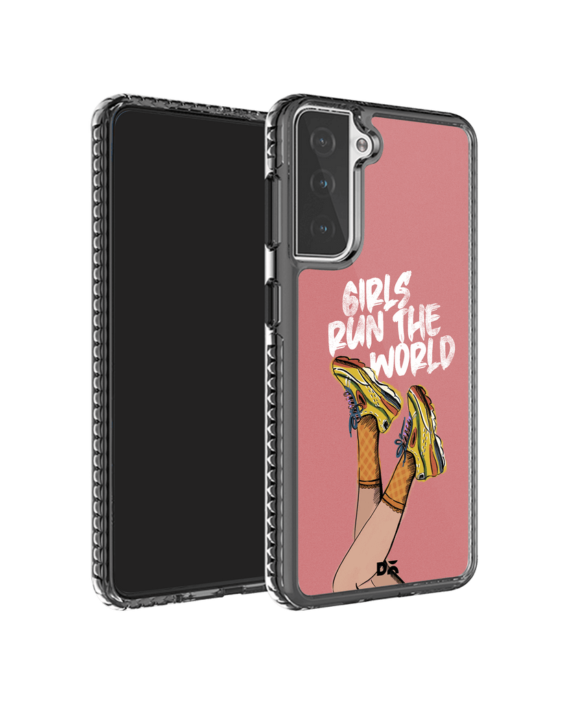 DailyObjects Girls Run The World Stride 2.0 Case Cover For Samsung Galaxy S21