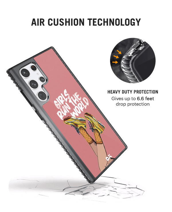 DailyObjects Girls Run The World Stride 2.0 Case Cover For Samsung Galaxy S23 Ultra