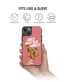 DailyObjects Girls Run The World Stride 2.0 Phone Case Cover For iPhone 15 Plus