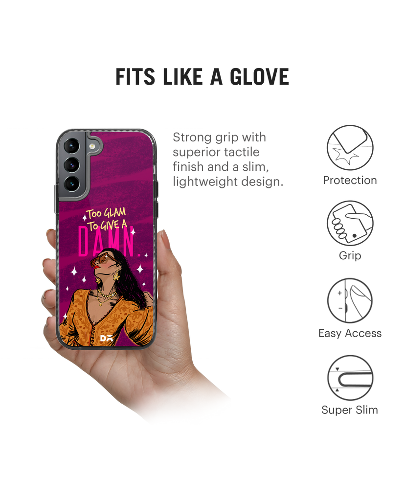 DailyObjects Glam No Damn Stride 2.0 Case Cover For Samsung Galaxy S21 Plus