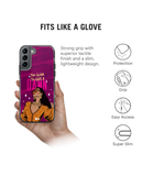 DailyObjects Glam No Damn Stride 2.0 Case Cover For Samsung Galaxy S21 Plus