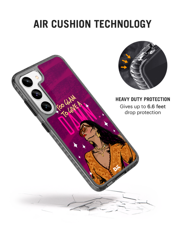 DailyObjects Glam No Damn Stride 2.0 Case Cover For Samsung Galaxy S23