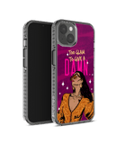DailyObjects Glam No Damn Stride 2.0 Case Cover For iPhone 13
