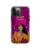 DailyObjects Glam No Damn Stride 2.0 Case Cover For iPhone 13 Pro
