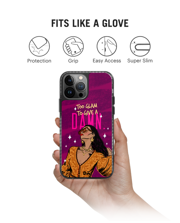 DailyObjects Glam No Damn Stride 2.0 Phone Case Cover For iPhone 15 Pro Max
