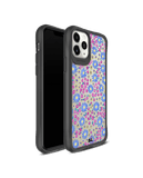 DailyObjects Glittering Daisy Black Hybrid Clear Case Cover For iPhone 11 Pro Max