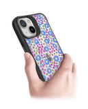 DailyObjects Glittering Daisy Black Hybrid Clear Case Cover For iPhone 13 Mini