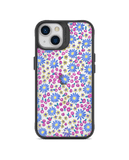 DailyObjects Glittering Daisy Black Hybrid Clear Case Cover For iPhone 13 Mini