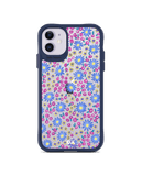 DailyObjects Glittering Daisy Blue Hybrid Clear Case Cover For iPhone 11