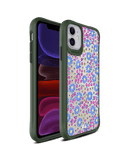 DailyObjects Glittering Daisy Green Hybrid Clear Case Cover For iPhone 11