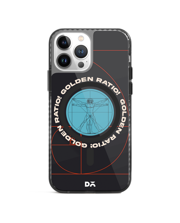 Golden Ratio Stride 2.0 Clear MagSafe Phone Case Cover For iPhone 15 Pro Max