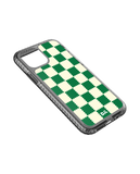 DailyObjects Green Checkerboard Stride 2.0 Case Cover For iPhone 11 Pro Max
