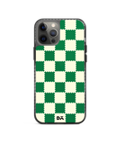 DailyObjects Green Checkerboard Stride 2.0 Case Cover For iPhone 12 Pro