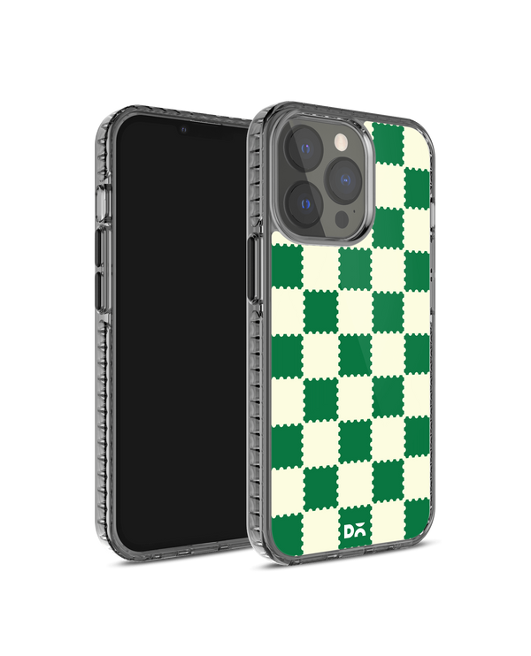 DailyObjects Green Checkerboard Stride 2.0 Phone Case Cover For iPhone 14 Pro
