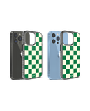 DailyObjects Green Checkerboard Stride 2.0 Phone Case Cover For iPhone 14 Pro Max