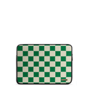 Green Checkerboard Zippered Sleeve For Laptop/MacBook