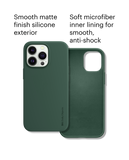 DailyObjects Green Flekt Silicone Case Cover For iPhone 13 Pro Max