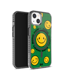 Green Happy Zone Stride 2.0 Clear MagSafe Phone Case Cover For iPhone 14