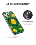 Green Happy Zone Stride 2.0 Clear MagSafe Phone Case Cover For iPhone 14