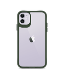 DailyObjects Green Hybrid Clear Case Cover for iPhone 11