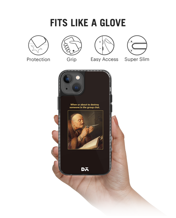 DailyObjects Group Chat Stride 2.0 Phone Case Cover For iPhone 15 Plus