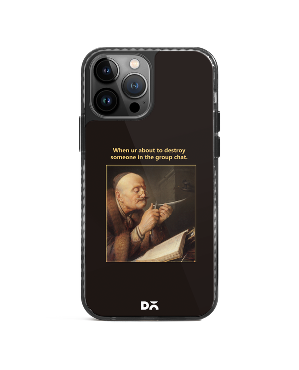 DailyObjects Group Chat Stride 2.0 Phone Case Cover For iPhone 15 Pro Max