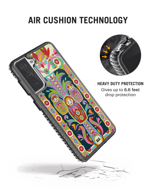 DailyObjects Gudiya Mela Stride 2.0 Case Cover For Samsung Galaxy S21