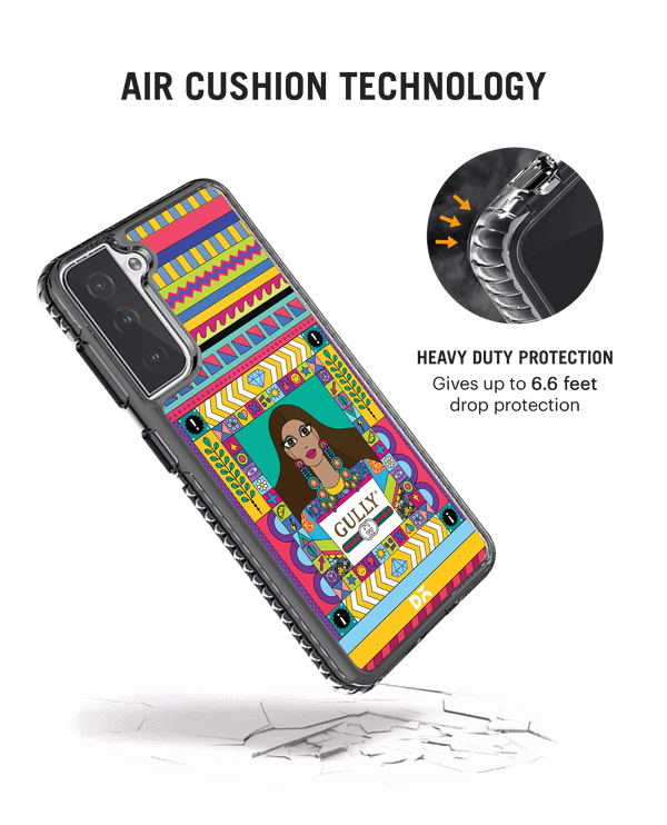 DailyObjects Gully Gal Stride 2.0 Case Cover For Samsung Galaxy S21