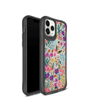 DailyObjects Hawaiian Greetings Black Hybrid Clear Case Cover For iPhone 11 Pro Max