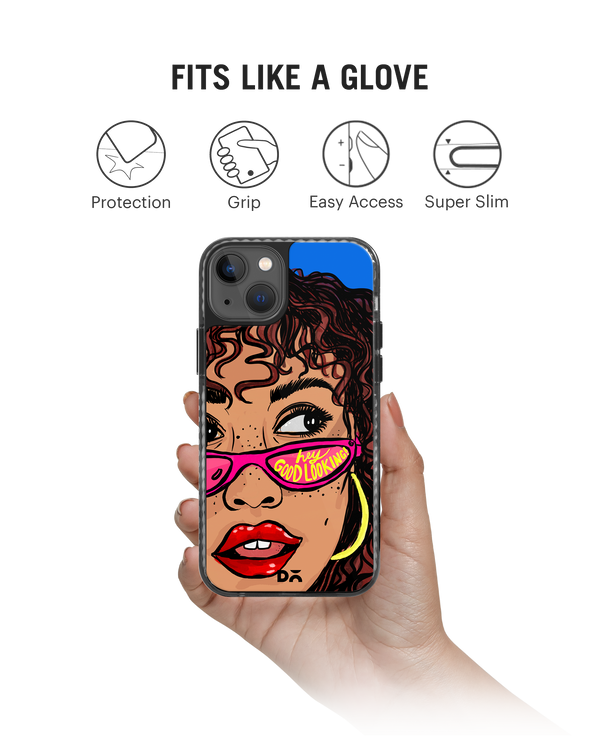 DailyObjects Hey Good Looking Stride 2.0 Phone Case Cover For iPhone 15