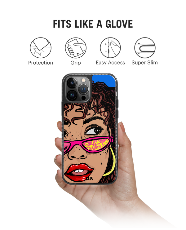 DailyObjects Hey Good Looking Stride 2.0 Phone Case Cover For iPhone 15 Pro Max