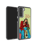 DailyObjects Hey Siri Stride 2.0 Case Cover For Samsung Galaxy S21
