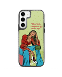 DailyObjects Hey Siri Stride 2.0 Case Cover For Samsung Galaxy S23 Plus