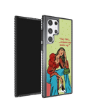 DailyObjects Hey Siri Stride 2.0 Case Cover For Samsung Galaxy S23 Ultra