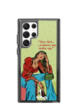 DailyObjects Hey Siri Stride 2.0 Case Cover For Samsung Galaxy S23 Ultra