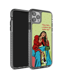 DailyObjects Hey Siri Stride 2.0 Case Cover For iPhone 11 Pro Max