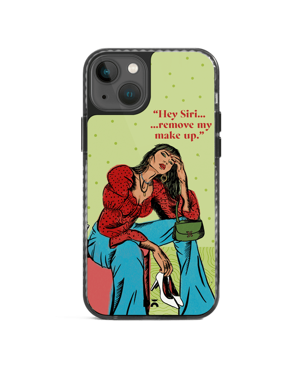 DailyObjects Hey Siri Stride 2.0 Case Cover For iPhone 13 Mini