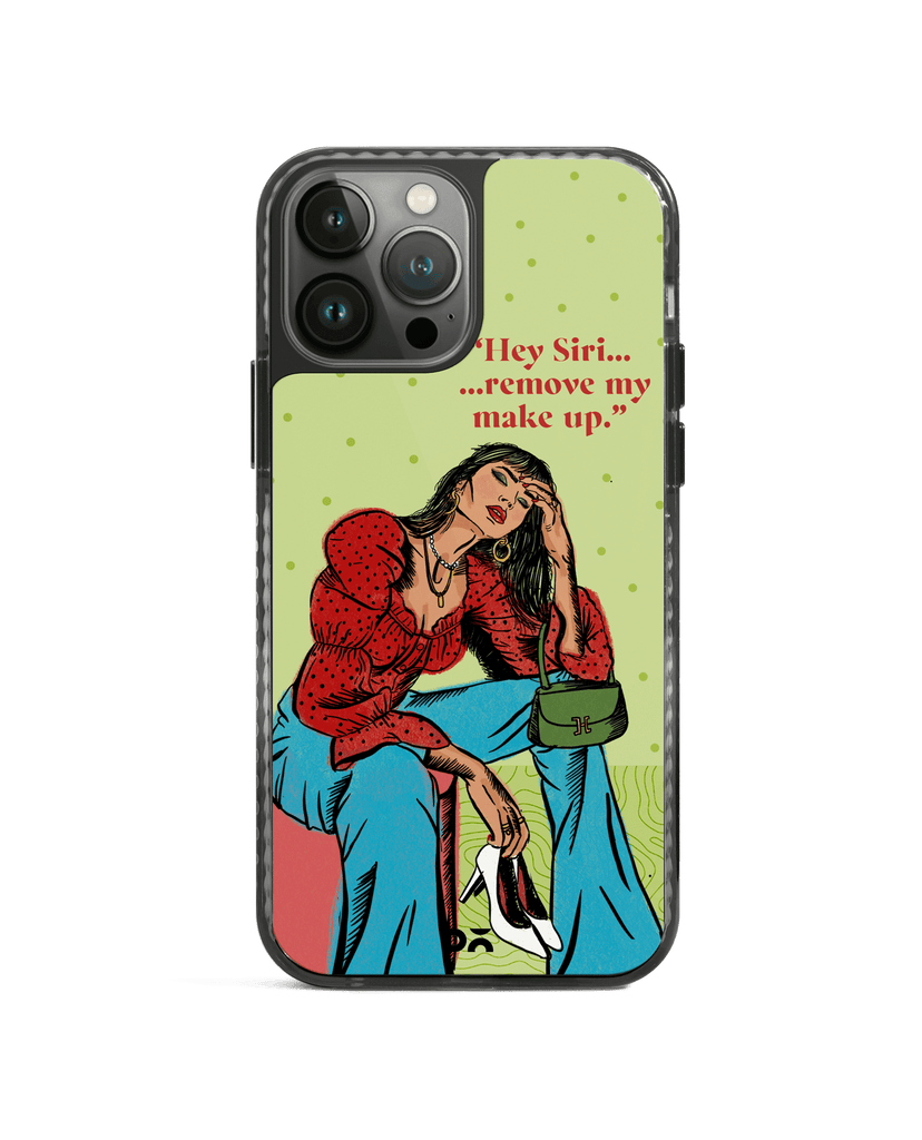 DailyObjects Hey Siri Stride 2.0 Case Cover For iPhone 13 Pro