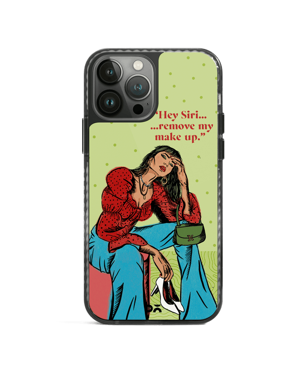 DailyObjects Hey Siri Stride 2.0 Phone Case Cover For iPhone 14 Pro