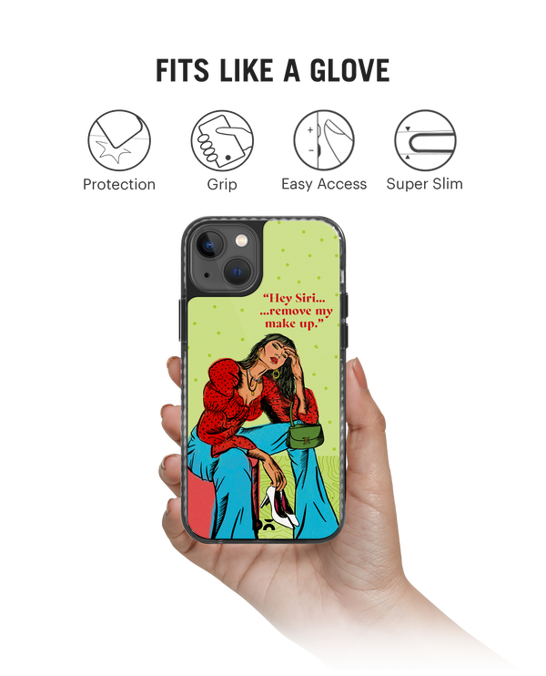 DailyObjects Hey Siri Stride 2.0 Phone Case Cover For iPhone 15 Plus