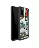 DailyObjects High Road Black Hybrid Clear Case Cover For Samsung Galaxy S20 Plus