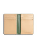 Hunter Green Log Bi-Fold Wallet